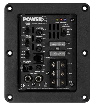 Produktbild von ESX POWER2, D, 1 Kanäle, 475 W, 475 W, 245 W, 40 - 120 Hz