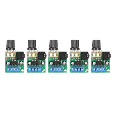 Obrázok produktu pre 5 ks LM386 Mini výkonový zosilňovač 0,5 W až 10 W reproduktor DC 3 V až 12 V Audio výkonový zosilňovač pre reproduktory