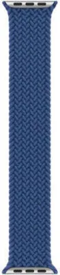 Produktbild von Armband Apple Geflochtener Solo Loop Abyss Blue (Abyss Blau), 41mm, Größe 3