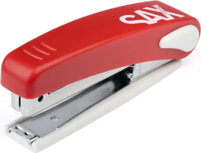 Produktbild von SAX Design Hefter, 10 Blatt, rot