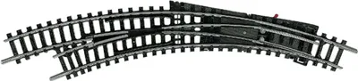 Produktbild von Trix T14956 N Mini Gleis Bogenweiche links 42° 194.6 mm 228.2 mm