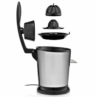 Immagine prodotto di Tristar CP-3002 Spremiagrumi - nero - acciaio inox - 85 W - tipo C - 1 pezzo(i) - 1,96 kg - 222 mm (CP-3002)