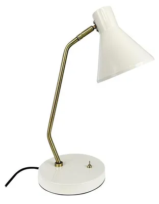 Produktbild von Tischlampe, Tischleuchte, Nachttischlampe, Schreibtischlampe, LED Leselampe, Sleep creme weiß