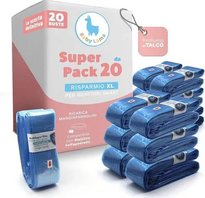 Productafbeelding van Navulzakken voor Luieremmers – 20 Stuks, Verminder Plasticafval