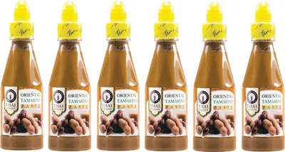 Produktbild von 6er Pack - THAI DANCER Tamarinde Sauce zum Würzen und Kochen (6x 250ml) | Tamarind Paste