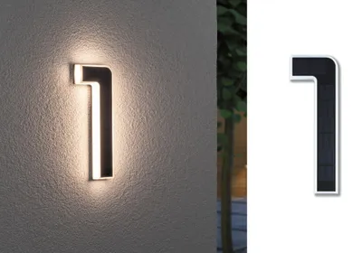 Productafbeelding van Paulmann Solar LED huisnummerlamp, model 1
