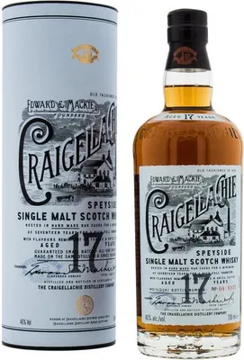 Produktbild von Craigellachie 17 Jahre Highland Single Malt Scotch Whisky in Geschenktube | 46 % vol | 0,7 l