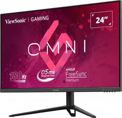Produktbild von Viewsonic VX Series VX2428J, 61 cm (24"), 1920 x 1080 Pixel, Full HD, LED, 0,5 ms, Schwarz