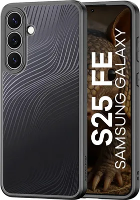 Produktbild von Handyhülle für Galaxy S25 FE, Dux Ducis AIMO, Transparent mit Schwarzen Rahmen