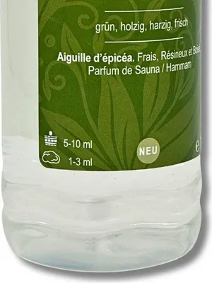 Produktbild von finesse Saunaduft Aufguss Fichtennadel 1000ml