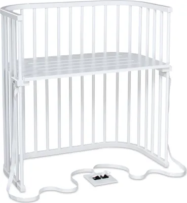 Zdjęcie produktu dla śpiworek do spania babybay Boxspring, lakierowany na biało
