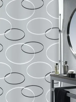 Produktbild von Spirella 7610583135308, Abbildung, Ring, Polyester, Grau, 30 °C, 1800 mm