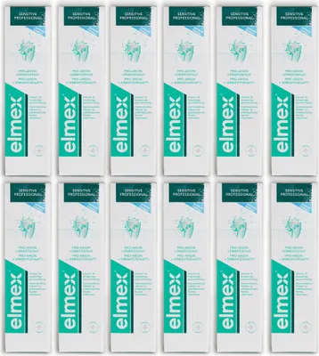 Produktbild von Elmex Zahnpasta Sensitive Professional 75 ml, 12er set (12 x 75 ml)