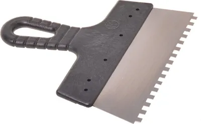 Immagine prodotto di Spatola dentata Aqbau® Spatola adesiva Spatola larga Spatola in acciaio inox 200 mm 6x6