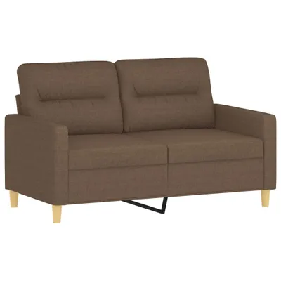 Produktbild von 2-Sitzer-Sofa Braun 120 cm Stoff