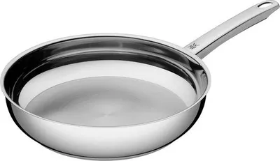 Immagine prodotto di Padella per arrosti a induzione da 24 cm - senza rivestimento, adatta all'induzione, lavabile in lavastoviglie, resistente al forno