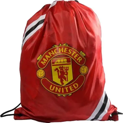 Obrázok produktu pre Manchester United FC - Taška na cvičenie, s pruhmi BS6013 (jedna veľkosť) (červená/žltá/biela)