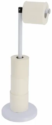 Produktbild von Tendance Toilettenpapierhalter - freistehend - weis - Metall - 55 cm