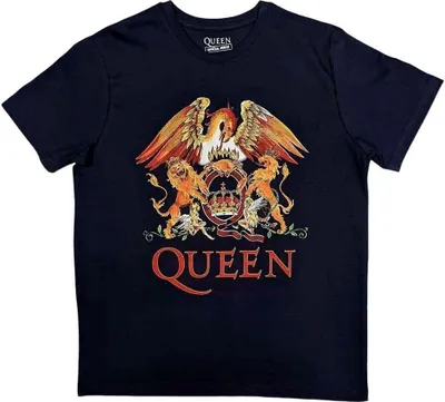 Immagine prodotto di Queen | Maglietta ufficiale della band | Crest classico
