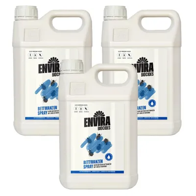 Produktbild von Envira Bettwanzen Abwehrspray im Vorteilspack 3x5L