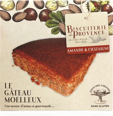 Produktbild von Biscuiterie de Provence Le Gâteau Moelleux - Kastanienkuchen glutenfrei 240g