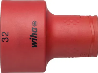 Obrázok produktu pre Nástrčný kľúč, 6-hranný, 1/2", 32 mm, VDE, Wiha | 4010995430870