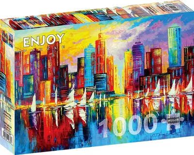 Zdjęcie produktu dla Puzzle 1000 elementów Enjoy – Wieczór w Nowym Jorku