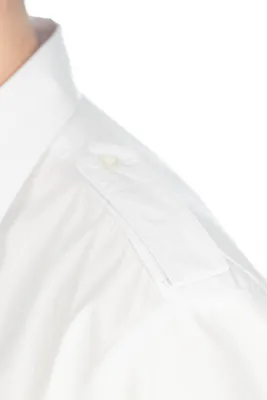 Produktbild von Condor Herren Kurzarm Pilotenhemd mit abnehmbaren Schulterklappen Izebo, Größe:39/40, Farbe:weiß