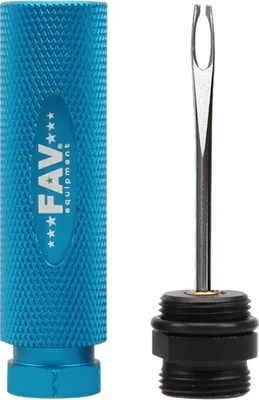 Produktbild von Clever Standard FAV Tubeless Plugger Reifenwerkzeug FlickTool blau