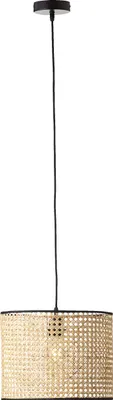 Produktbild von Hängelampe Ø 30 cm, 174 cm Höhe, E27, max. 60 W, Rattan/Metall