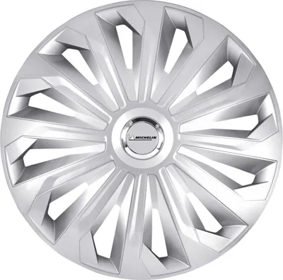 Produktbild von Michelin Radzierblenden Monique 35 cm (14 Zoll) silber 4 Stück