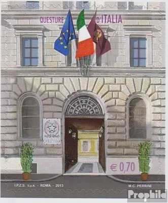Produktbild von Briefmarken Italien 2013 Mi 3606 (kompl.Ausg.) postfrisch Polizeipräsidium