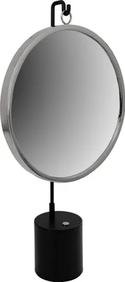 Produktbild von Tischspiegel Eleganca 300 Schwarz / Silber