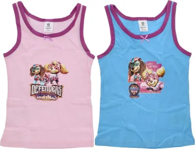 Immagine prodotto di Set di 2 gilet da bambina Paw Patrol, perfetti per il divertimento quotidiano 98/104 cm