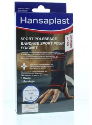 Productafbeelding van Hansaplast Sport Polsbrace (1 stuk)
