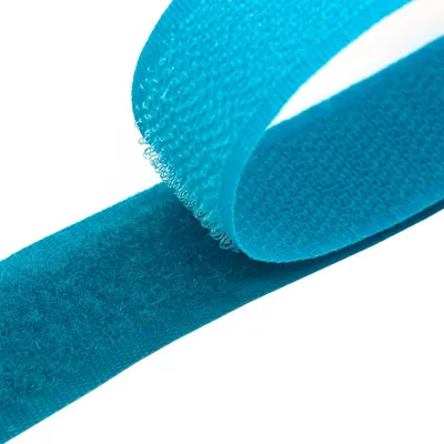 Produktbild von 25m Klettband zum Nähen 20mm Flausch- & Hakenband 50 Farben Klettverschluss