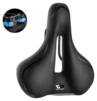 Obrázok produktu pre Sedlo na horský bicykel, tlmenie nárazov, ergonomický dizajn, M Shock Ball 153