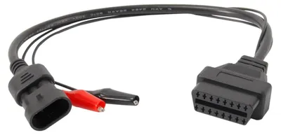 Obrázok produktu pre Adaptér OBD2, kábel s 3 pinmi na 16 pinov, pre diagnostický skener