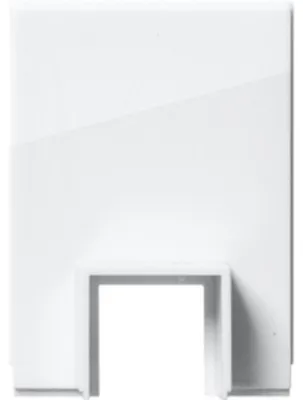 Produktbild von GIRA Adapter Kanaleinf. System 55Reinweiß 106903