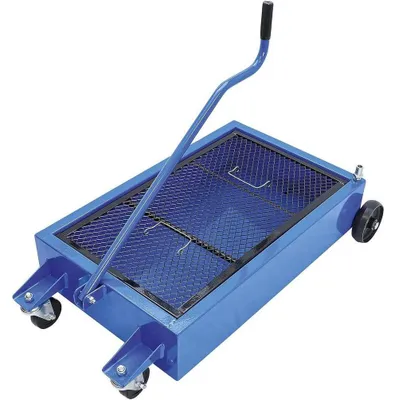 Image de Récupérateur d'Huile Mobile 35 L - Capacité 35 L, 47 x 18 x 87 cm - Mobilité et Praticité pour Atelier - D-Work