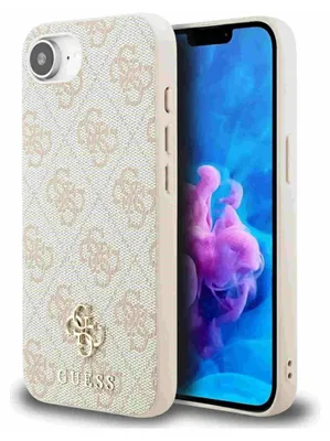 Obrázok produktu pre Guess Hardcase 4G Classic MagSafe kryt na iPhone 16e – ružový
