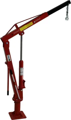 Produktbild von Pickup Kran Ladekran 900kg Last 360° 2015mm Hubhöhe Winde Hebekran Schwenkkran