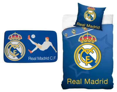 Produktbild von Schlafzimmerset von Real Madrid: Bettwäsche-Set und Teppich