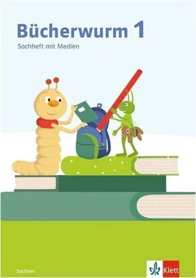 Immagine prodotto di Bücherwurm Sachunterricht 1. Arbeitsheft mit Medien Klasse 1. Ausgabe Sachsen