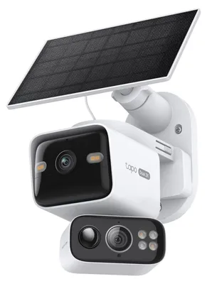Obrázok produktu pre TP-Link Tapo C645D KIT, IP bezpečnostná kamera, Vonkajší, Bezdrôtový, Amazon Alexa & Google Assistant, Strop/stena/stĺp, Biela