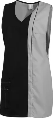 Produktbild von Leiber Überwurfschürze Farbe schwarz/silber Größe I, 08/2541/1029