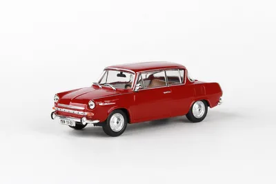 Image de Skoda 1100 MBX (1969) - Rouge Rubis ABREX 1:43