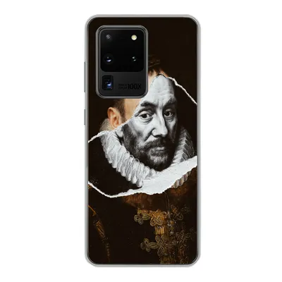 Produktbild von MuchoWow® Handyhülle Schutzhülle Hülle für Samsung Galaxy S20 Ultra Wilhelm von Oranien - Alte Meister - Adriaen Thomasz Silikon Softcase Handy Hülle - Karteninhaber