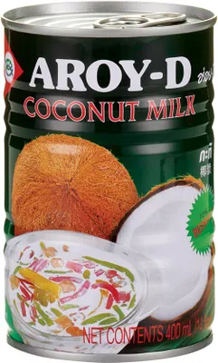 Produktbild von AROY-D Kokosmilch für Dessert 400ml | Kokosnussmilch | Cocosmilch | Coconut Milk