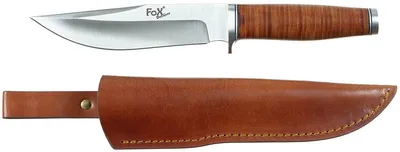 Produktbild von "Fahrtenmesser, ""Ranger 16"", Ledergriff, Scheide"